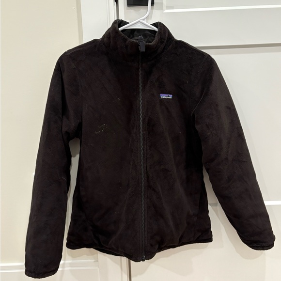 Patagonia Women's Black Puffer Reversible Jacket - Picture 7 of 11